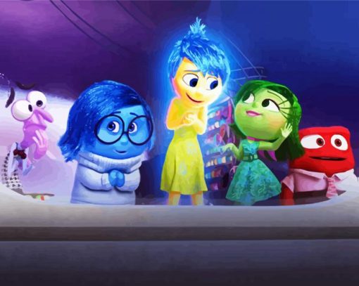 Inside out Animation paint by numbers