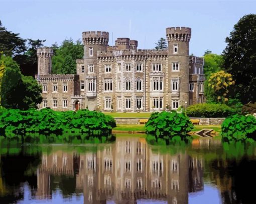 Johnstown Castle In Wexford paint by numbers