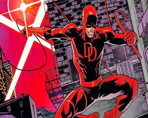 Marvel Daredevil - Paint By Number - Num Paint Kit