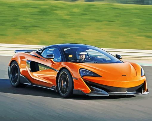 McLaren 570s paint by numbers