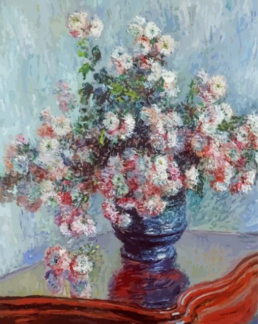 Monet Flowers paint by numbers