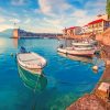 Nafpaktos Greece paint by numbers