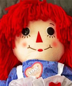 Raggedy Ann paint by number