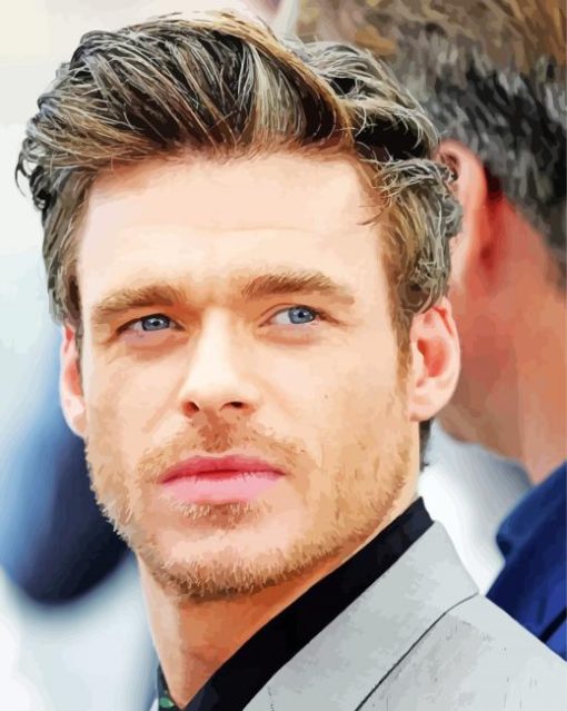 Richard madden actor paint by number