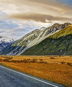 Road To Mount Cook paint by numbers