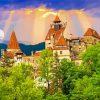 Romania Transylvania Castle paint by numbers