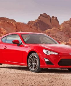 Scion FR S Car paint by numbers