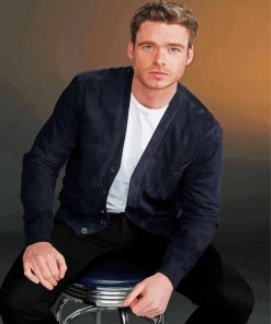 Scottish Actor Richard madden paint by number