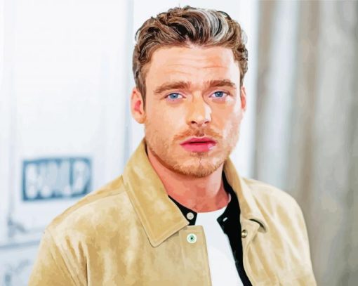Scottish Richard madden paint by numbers
