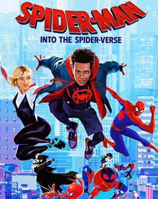 Spiderverse paint by numbers