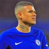 The Brazilian Soccer Player kenedy paint by number