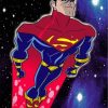 Aesthetic Superman X paint by numbers