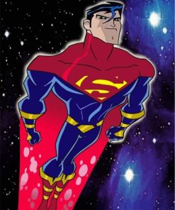 Aesthetic Superman X paint by numbers