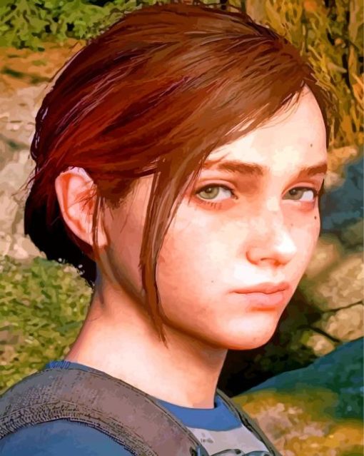 Beautiful Ellie paint by number