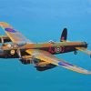 Aesthetic Lancaster Aeroplane Paint by numbers