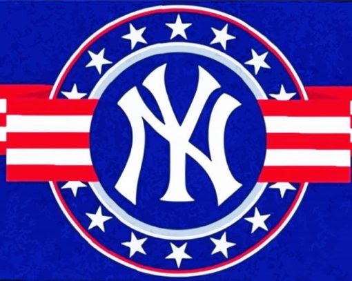 NY Yankees Logo paint by numbers