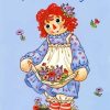 cute Raggedy Ann paint by number