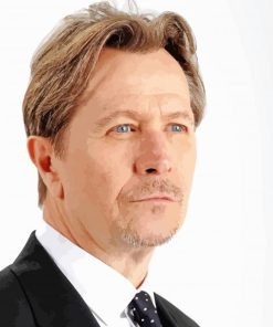 Gary Oldman paint by numbers