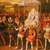 golden age Elizabethan era paint by number