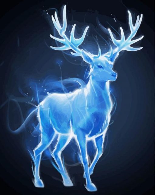 Harry Potter Patronus paint by numbers