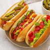 Hot Dogs paint by numbers