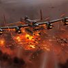 Lancaster Aeroplanes War Paint by numbers