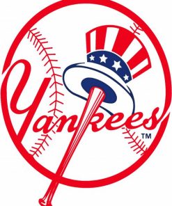 Aesthetic NY Yankees Logo paint by numbers