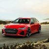 Red Audi Rs6 paint by numbers
