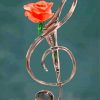 Rose Musical Note paint by numbers