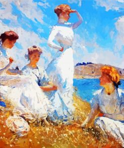 summer by Frank Weston paint by number