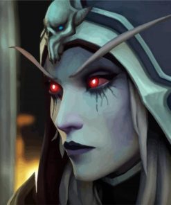 Sylvanas Fiction paint by numbers