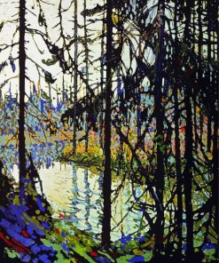 Tom Thomson Northern River paint by numbers