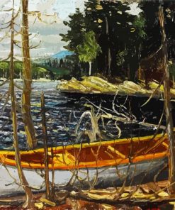 Tom Thomson The Canoe paint by numbers