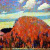 Tom Thomson The Pointers paint by numbers