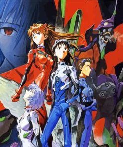 Evangelion paint by numbers