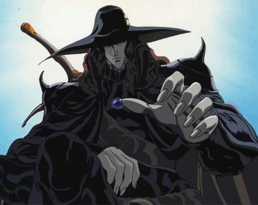 Vampire Hunter D Bloodlist paint by numbers
