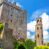 Blarney castle and tower paint by number