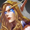 Aesthetic Blood Elf World of Warcraft paint by numbers