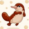 Cute Platypus Paint By Numbers
