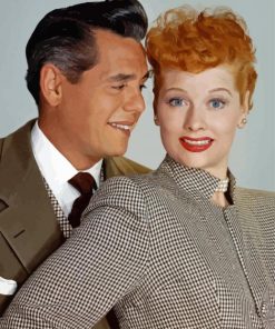 Lucy and desi paint by numbers