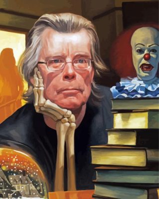 Stephen king art paint by numbers