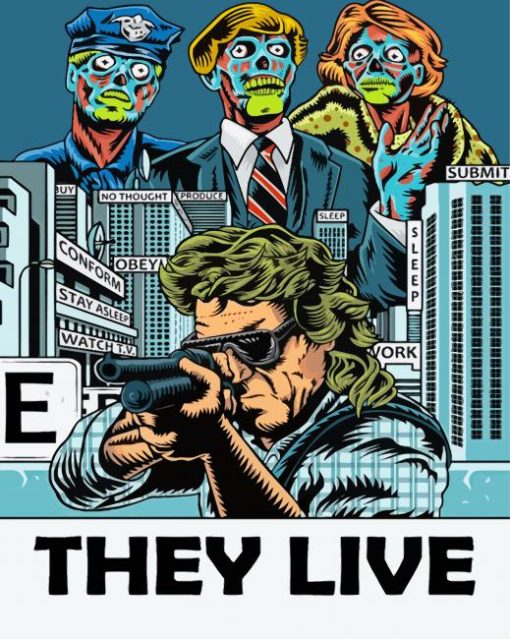 They live paint by number