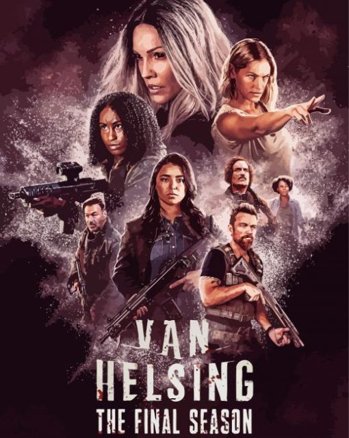 Van Helsing poster paint by number