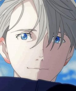 Victor Nikiforov Yuri on ice anime paint by number