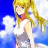Winry Rockbell Anime Girl paint by numbers