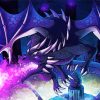 Aesthetic Ender Dragon Paint by numbers