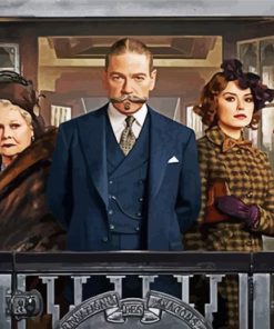 Murder On The Orient Express Art Paint by numbers