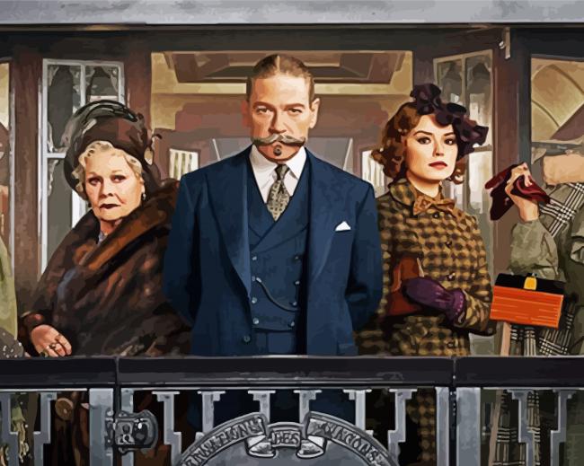 Murder On The Orient Express Art Paint by numbers