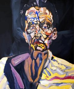 portrait by Lucian Freud paint by numbers