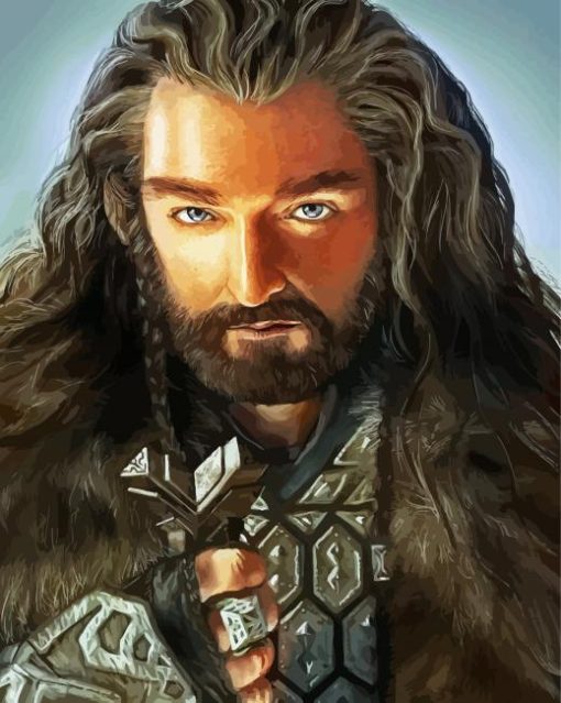 thorin oakenshield art paint by number